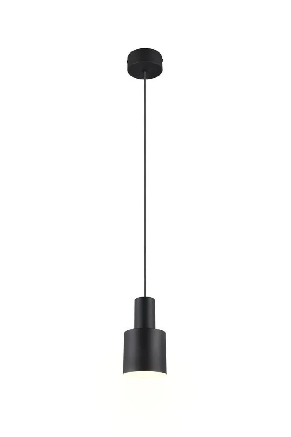 Trio Lighting riippuvalaisin Agudo 1-os E27 mattamusta