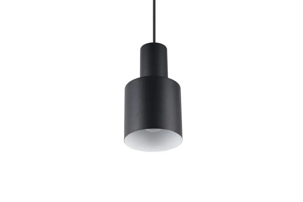 Trio Lighting riippuvalaisin Agudo 1-os E27 mattamusta