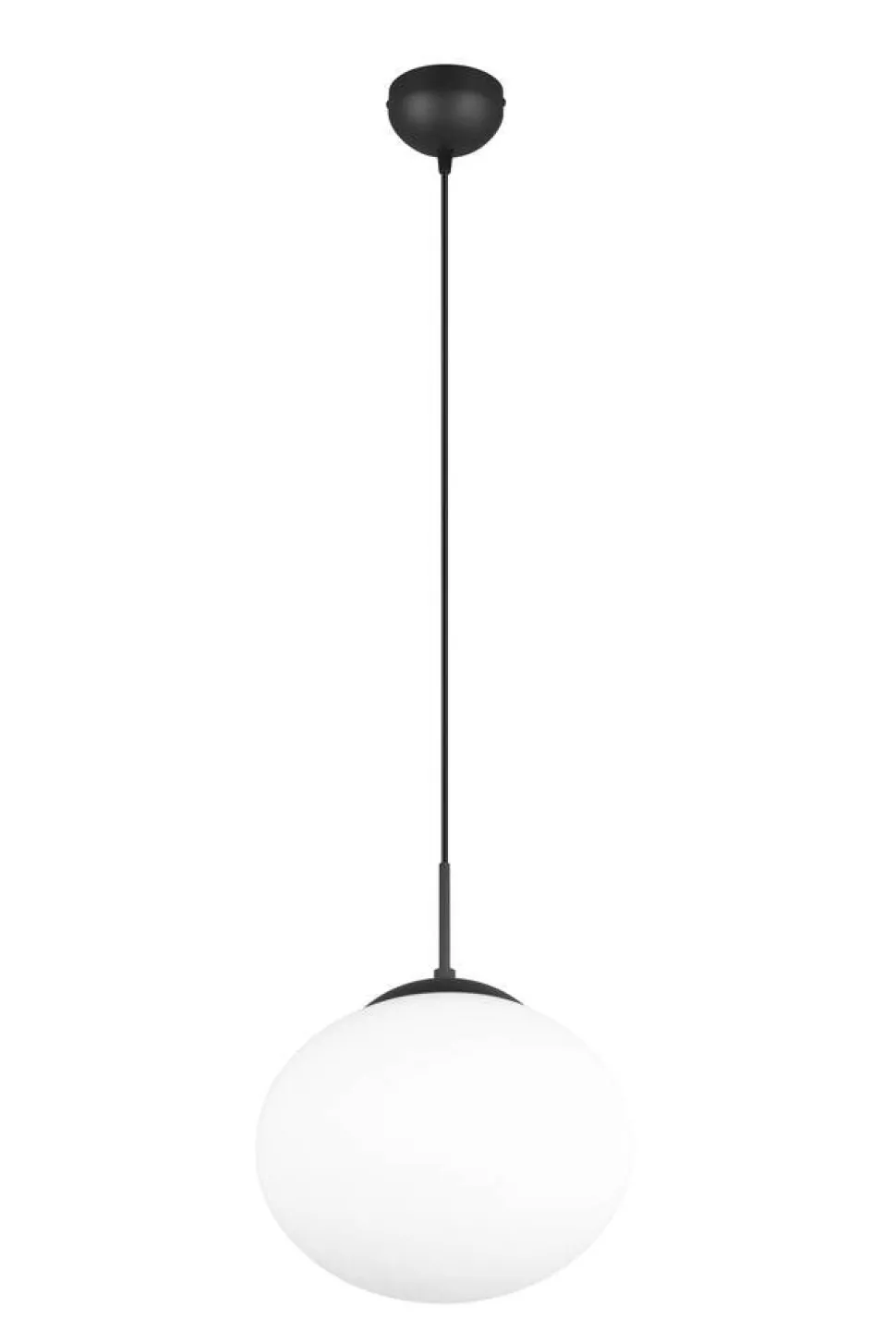 Trio Lighting riippuvalaisin Fomento 30 cm E27 mattamusta/va