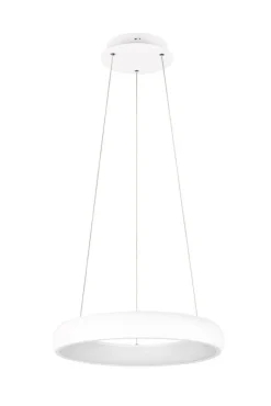 Trio Lighting riippuvalaisin Cardona LED 47 cm mattavalkoine
