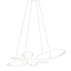 Trio Lighting riippuvalaisin Fly LED mattavalkoinen 4000K
