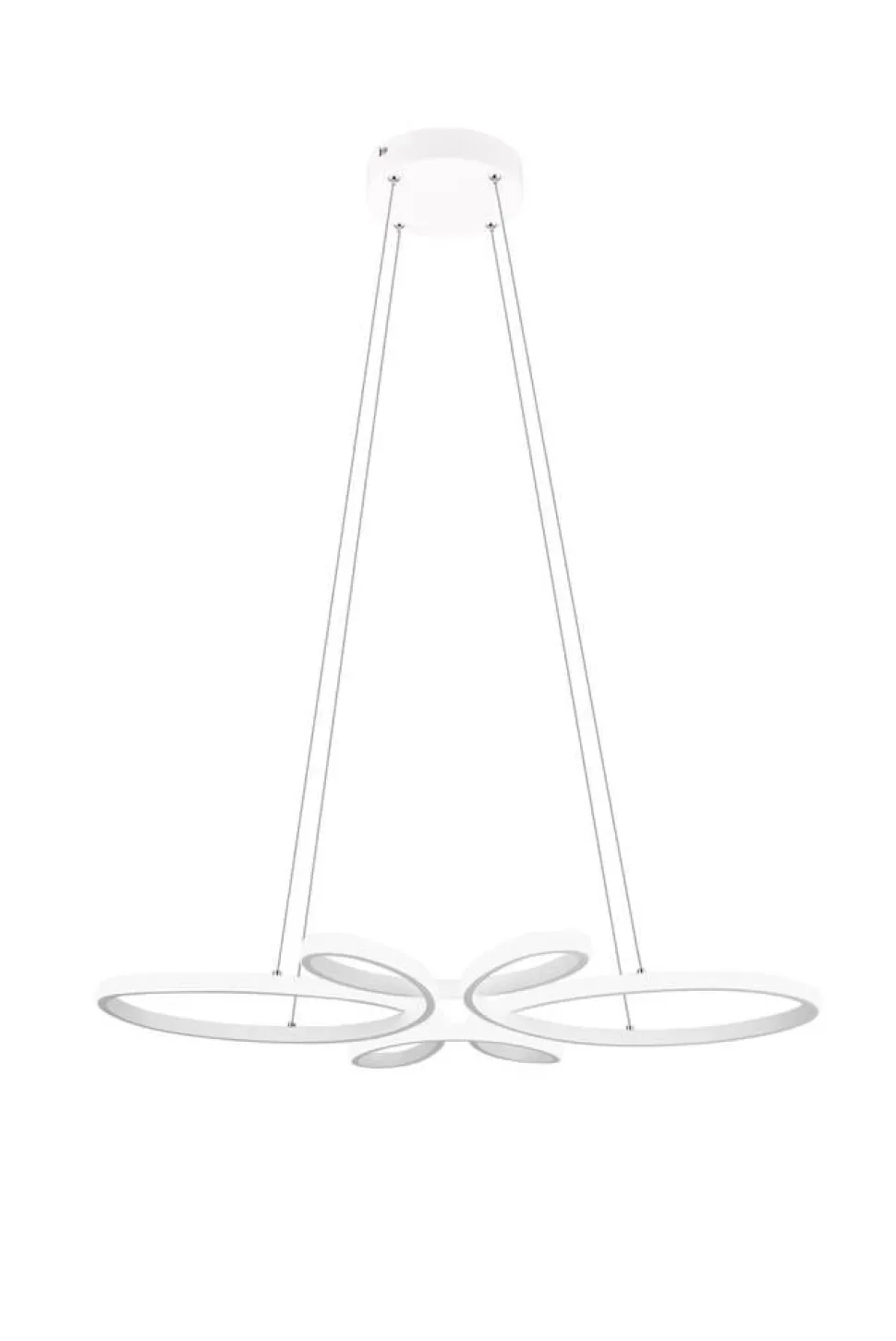 Trio Lighting riippuvalaisin Fly LED mattavalkoinen 4000K