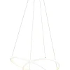 Trio Lighting riippuvalaisin Darvin LED 64 cm mattavalkoinen