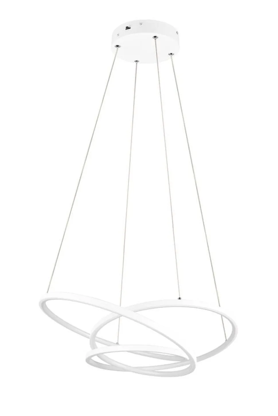 Trio Lighting riippuvalaisin Darvin LED 64 cm mattavalkoinen