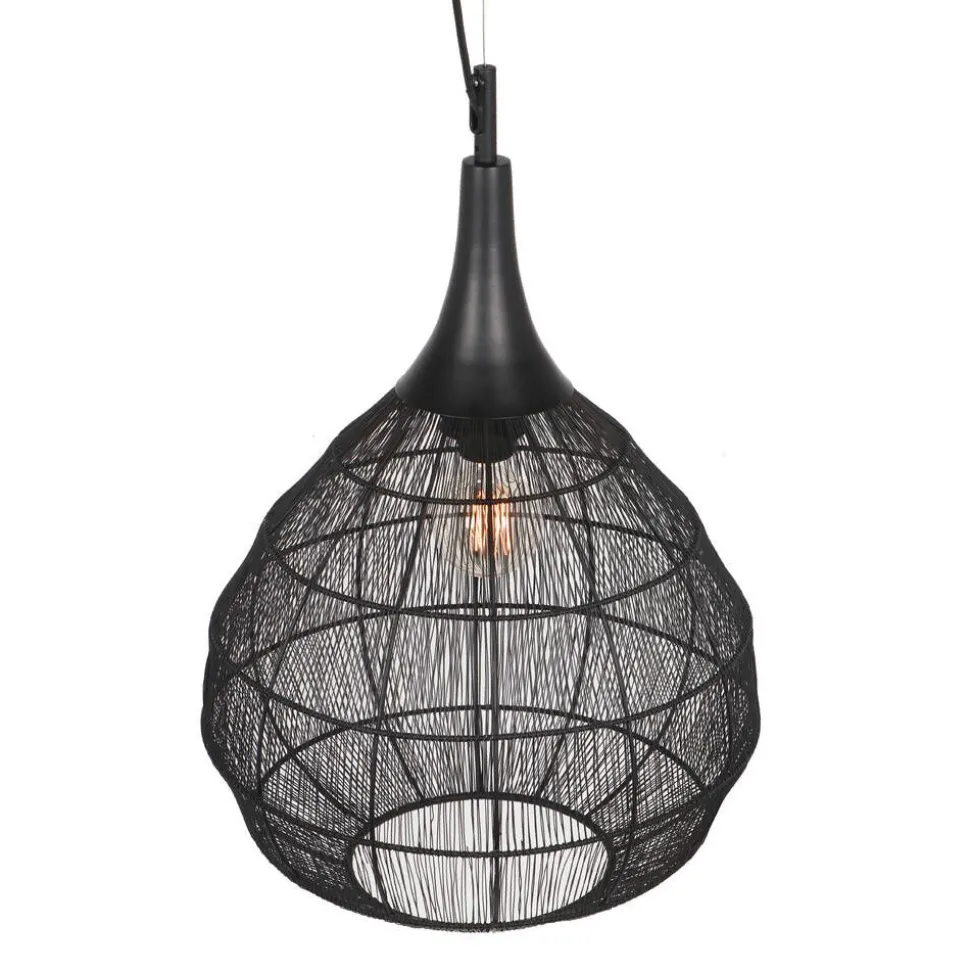 Trio Lighting riippuvalaisin Soraya 42 cm E27 mattamusta