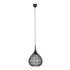 Trio Lighting riippuvalaisin Soraya 42 cm E27 mattamusta