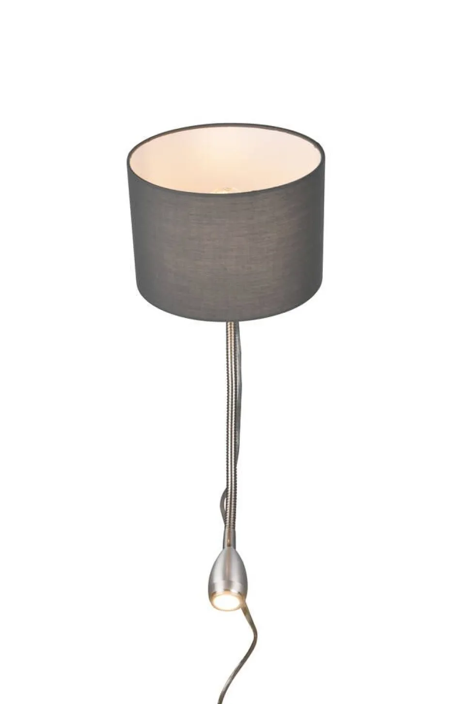 Trio Lighting seinävalaisin Hotel lukuvalolla E14 + LED harm