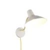 Trio Lighting seinävalaisin Traveller E27 lämmin harmaa/matt
