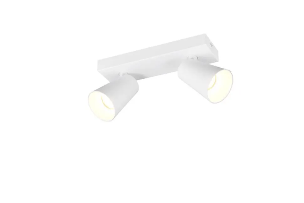 Trio Lighting spottivalaisin Sharp 2-os GU10 mattavalkoinen/