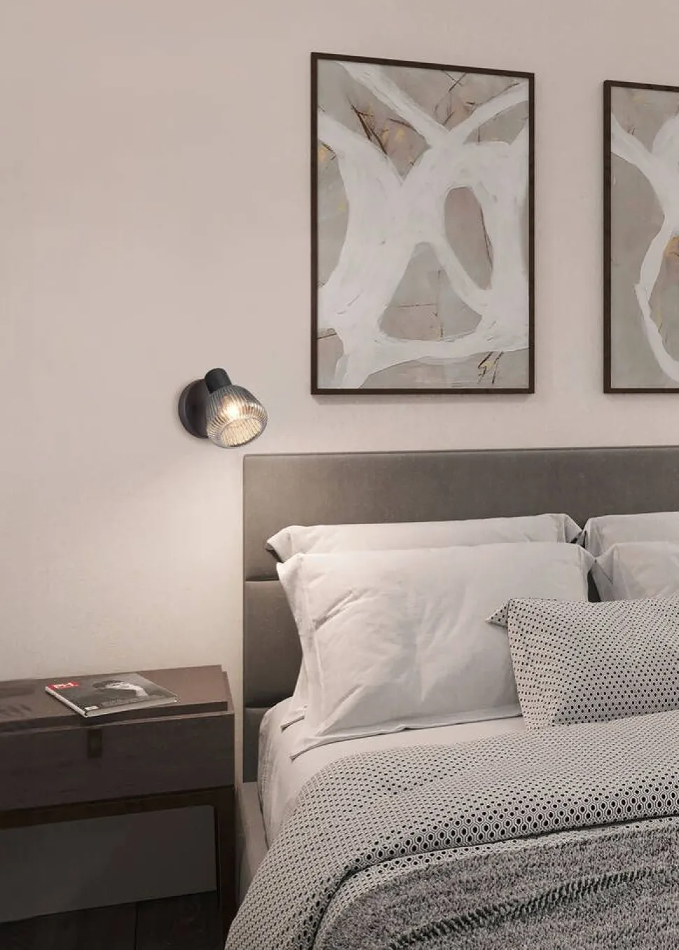 Trio Lighting spottivalaisin Tarifa 1-os E14 mattamusta/krom