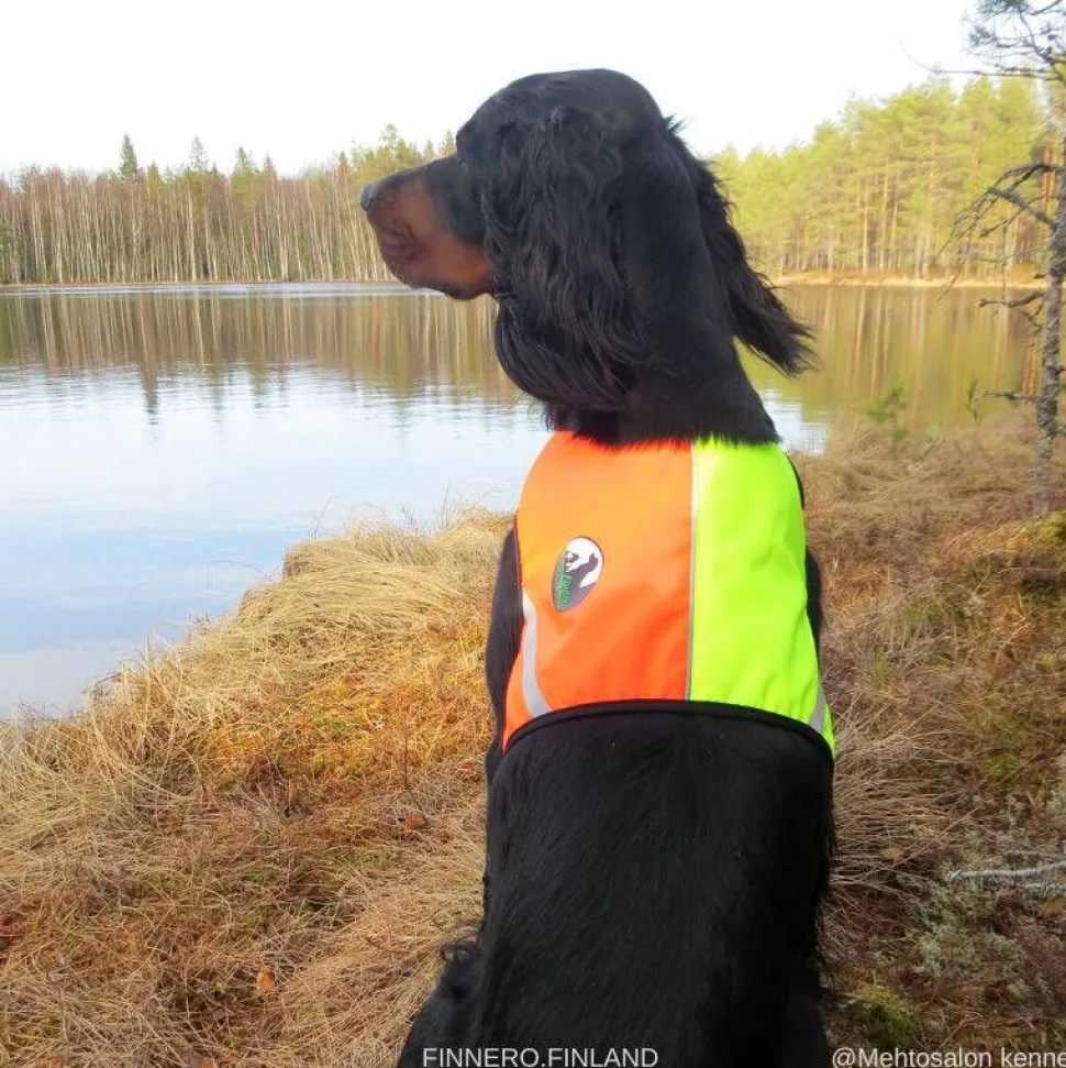 UKKO Signal Vest Metsästysliivi, punainen/keltainen, S