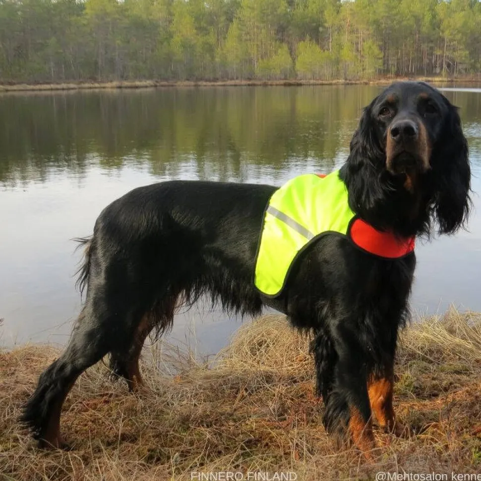 UKKO Signal Vest Metsästysliivi, punainen/keltainen, S