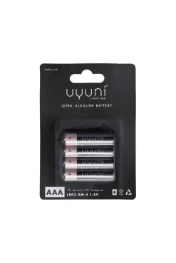 Uyuni paristo AAA Battery 1,5V 1000mAh 4 kpl/pkt
