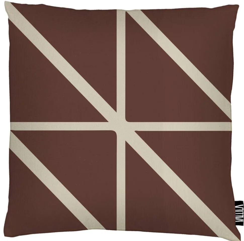Vallila Lucina koristetyynynpäällinen 43x43 cm ruskea