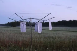 Varax kuivausteline 122 5-sak. harmaa
