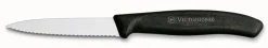 Victorinox Kuorimaveitsi sahalaita 8cm musta