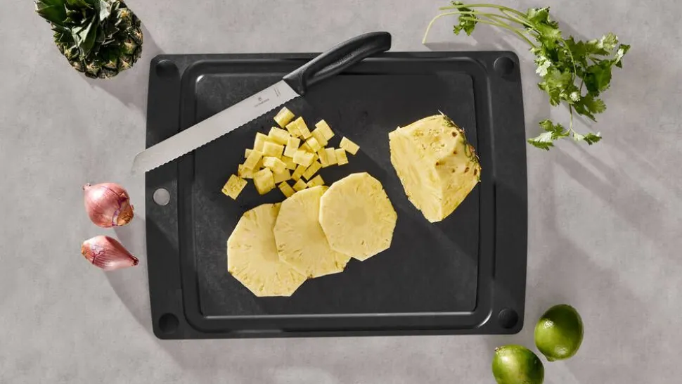Victorinox leikkuulauta All-in-One 44,5 x 33 cm musta
