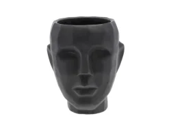 Villa Collection Vern ruukku 22,5 cm sementti musta