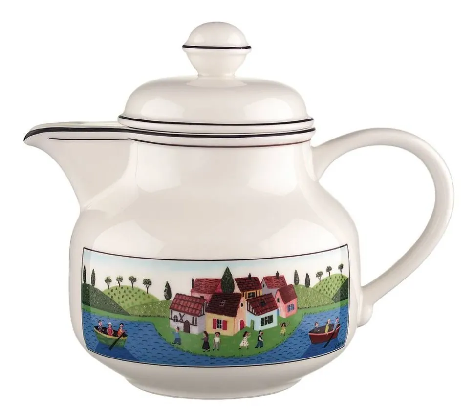 Villeroy&Boch Design Naif Teekannu 0,90l 6 hlö