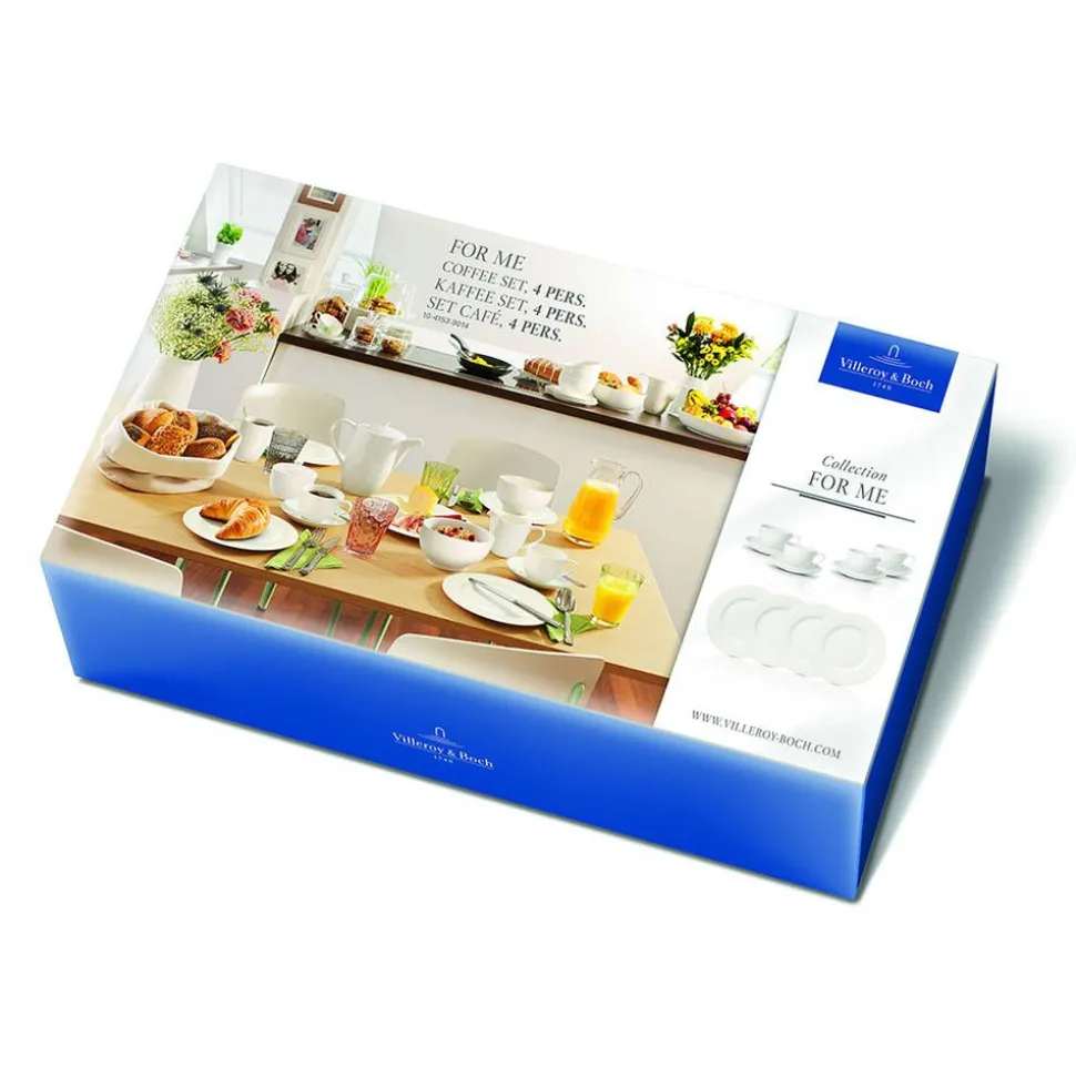 Villeroy&Boch For Me Kahviastiasto 4 hlö