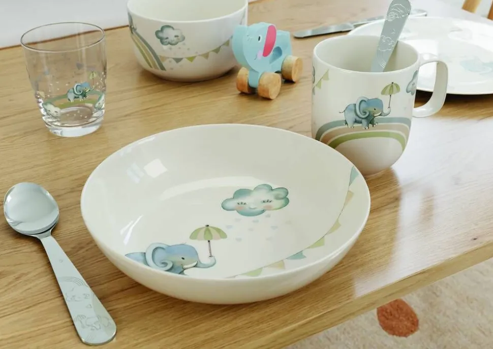 Villeroy&Boch lautanen Walk Like an Elephant 18,5x18,5x4,5 c