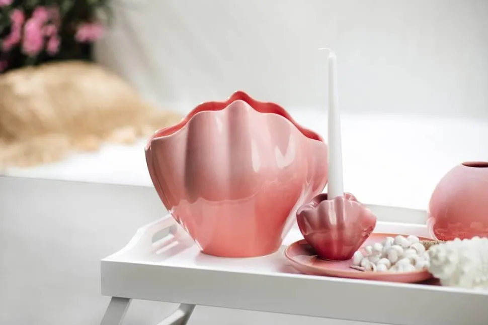 Villeroy&Boch Like Perlemor Kynttiläjalka 11x8x9,5cm Coral Home