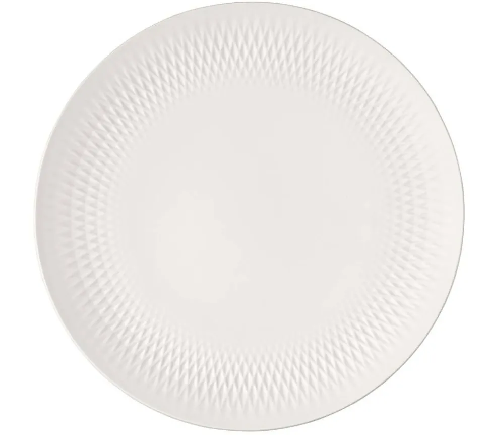 Villeroy&Boch Manufacture Collier tarjoiluvati 32 cm valkoinen