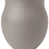 Villeroy&Boch Manufacture Collier vaasi 16,5x16,5x18 cm 2,64 L taupe perle