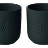 Villeroy&Boch Manufacture Collier Noir muki 2 kpl musta