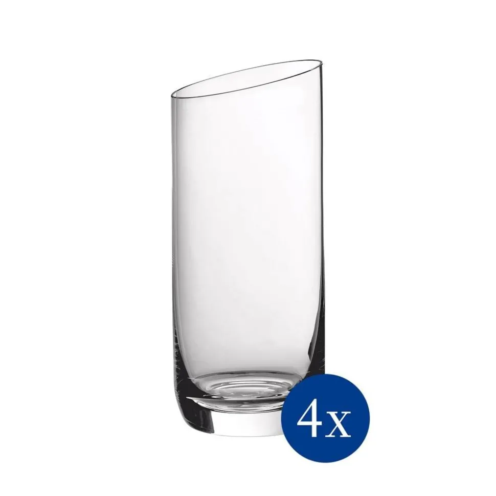 Villeroy&Boch NewMoon Crystal juomalasisetti 0,37 l 4-os.