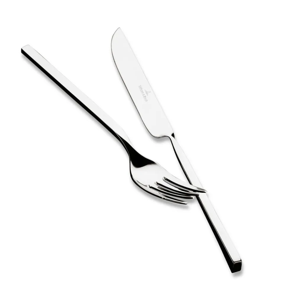 Villeroy&Boch NewWave Pihviveitsi- ja haarukkasetti 12-os.