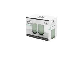 Villeroy&Boch Like Juomalasisetti 8x12 cm 0,39l Sage 2-os.