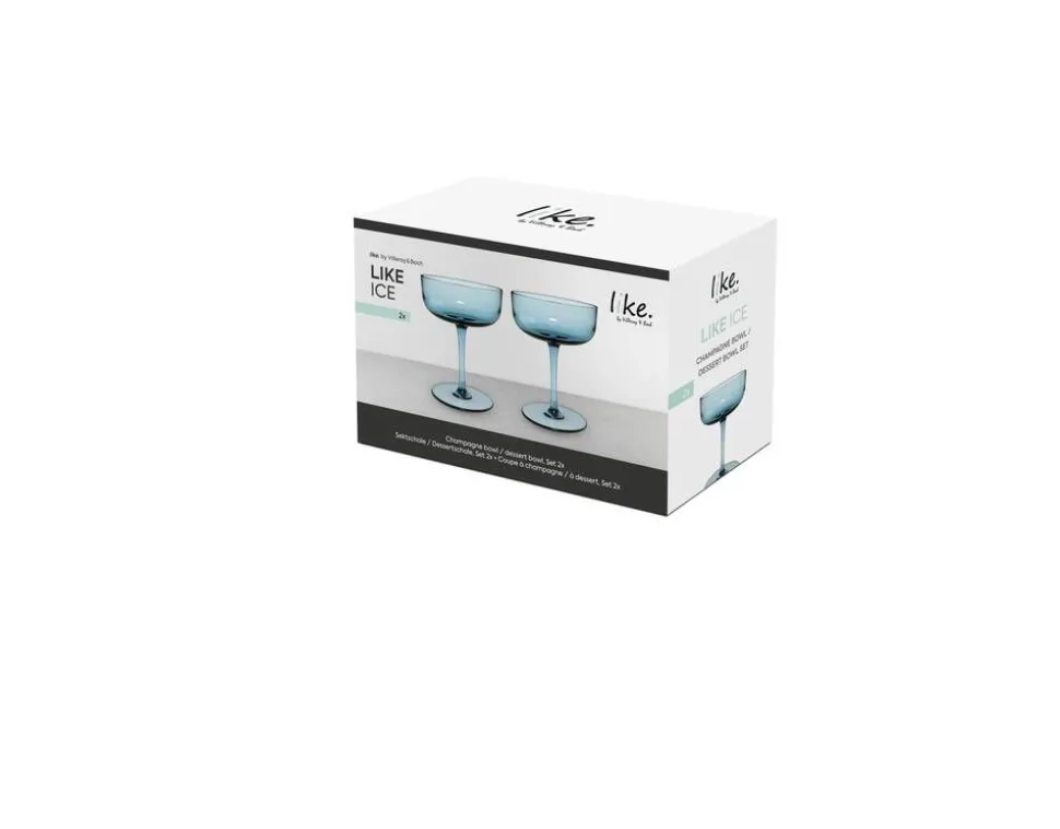 Villeroy&Boch Like Samppanjalasisetti 9x12 cm 0,1l Grape 2-os.