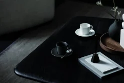 Villeroy&Boch Manufacture Rock kahvikuppi ja alunen valkoinen