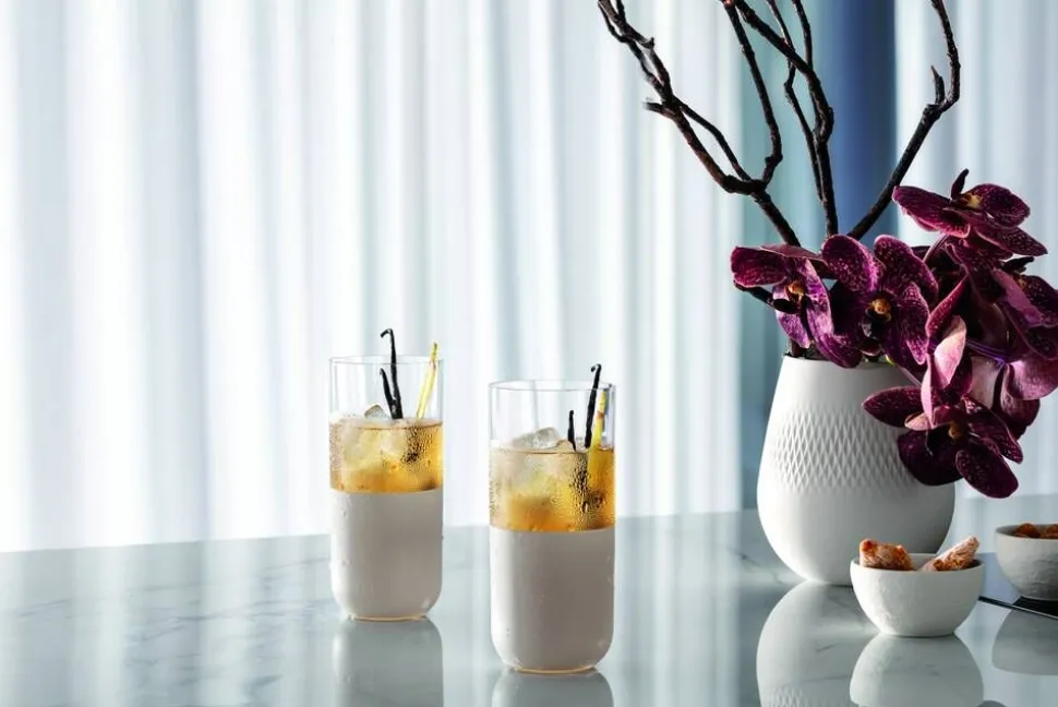 Villeroy&Boch Manufacture Rock juomalasi 0,37 l 4-os. valkoi