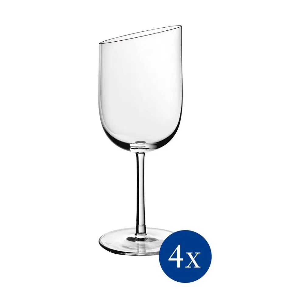 Villeroy&Boch NewMoon Crystal valkoviinilasisetti 0,3 l 4-os.