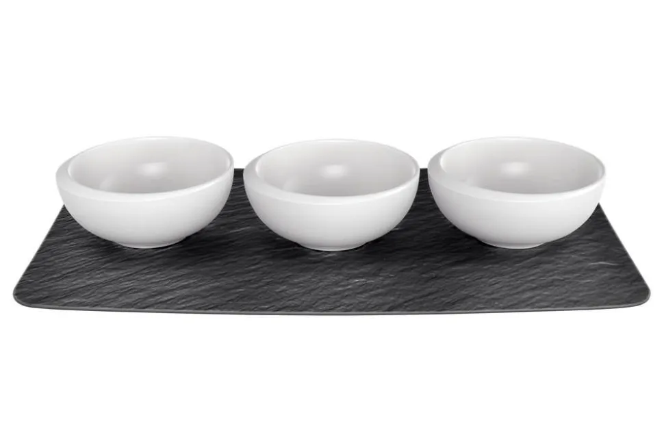 Villeroy&Boch NewMoon dippikulhosetti 4-os.