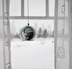 Virvatuli riippuvalaisin Bollen 1-os. LED kromi