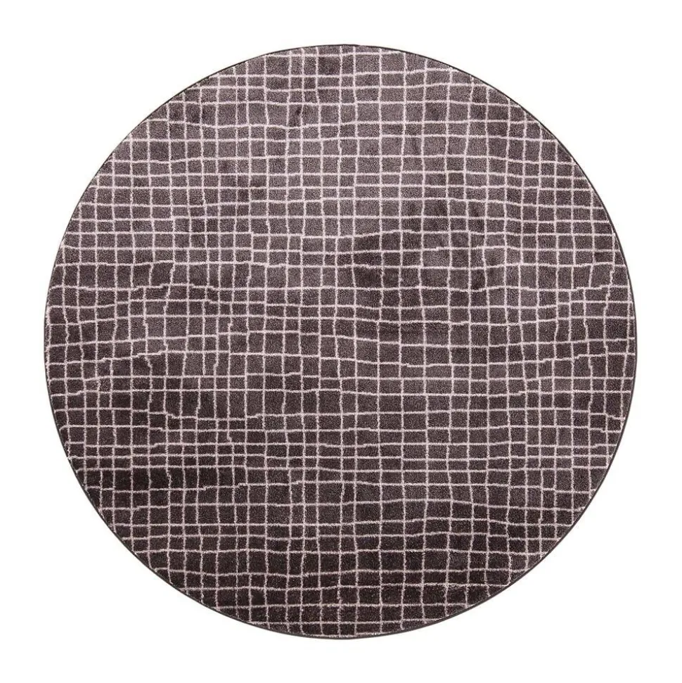 VM-Carpet Aari 12 antrasiitti, kantti 5450, Ø 133 cm