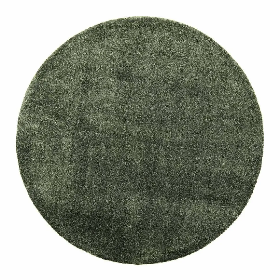 VM-Carpet Hattara 28 tummanvihreä Ø 133cm