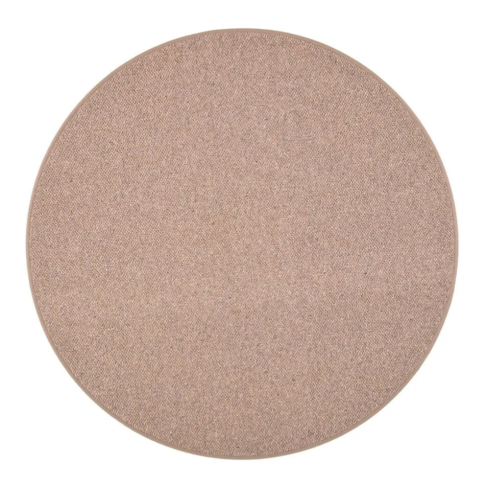 VM-Carpet Hiillos, 752 ruskea Ø 200 cm, kantti 25 B