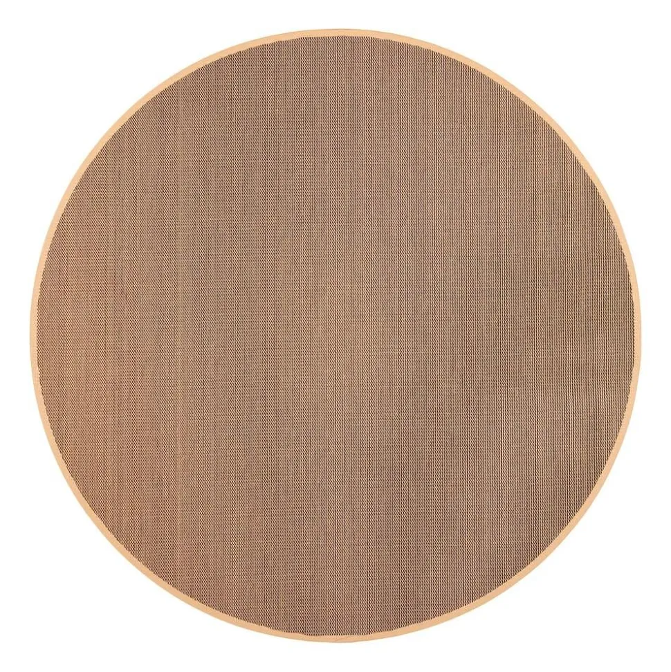 VM-Carpet matto Havu ø 133 cm 79 natur/musta