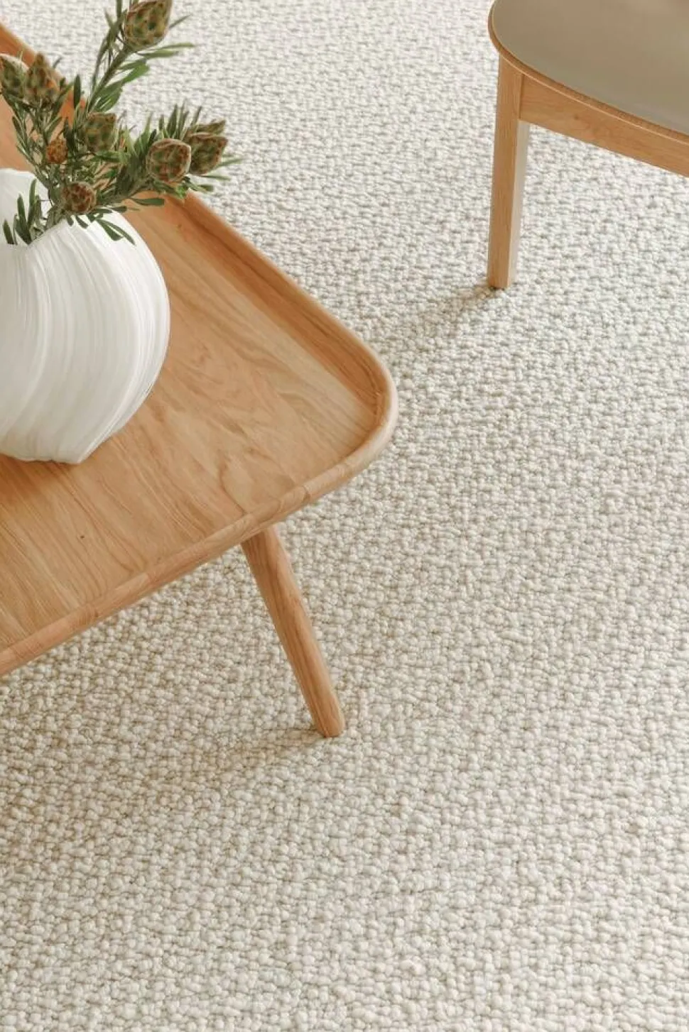 VM-Carpet matto Loimu 80x200 cm 569 valkoinen