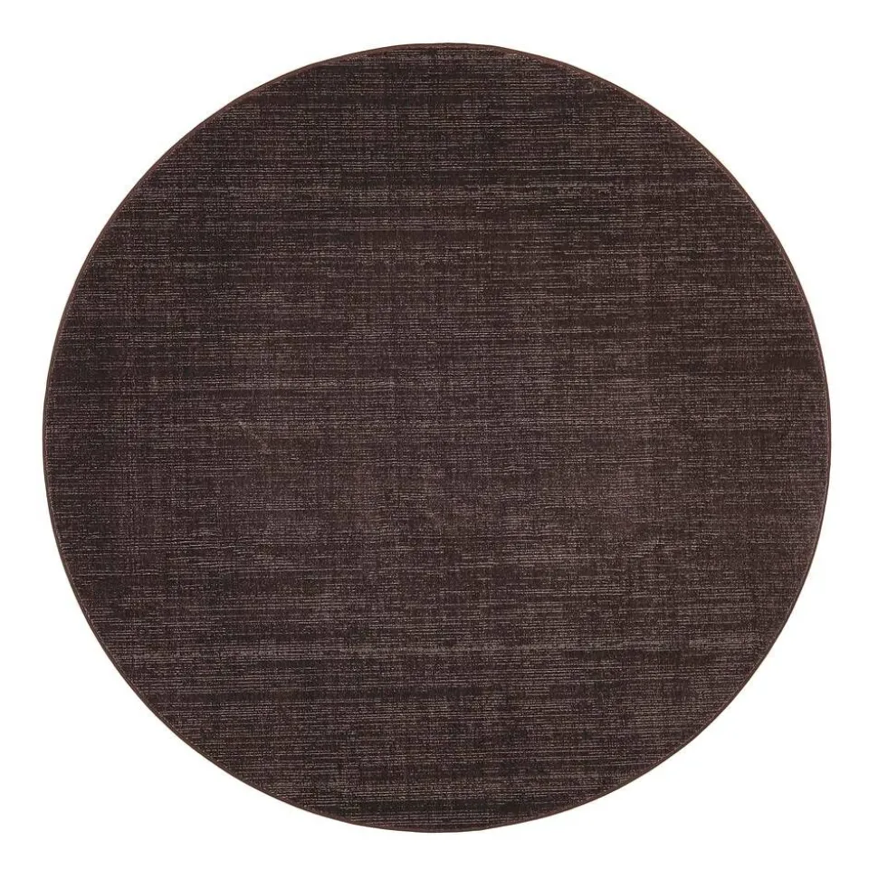 VM-Carpet matto Sametti ø 240 cm 243 ruskea