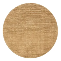 VM-Carpet matto Sametti ø 200 cm 246 keltainen