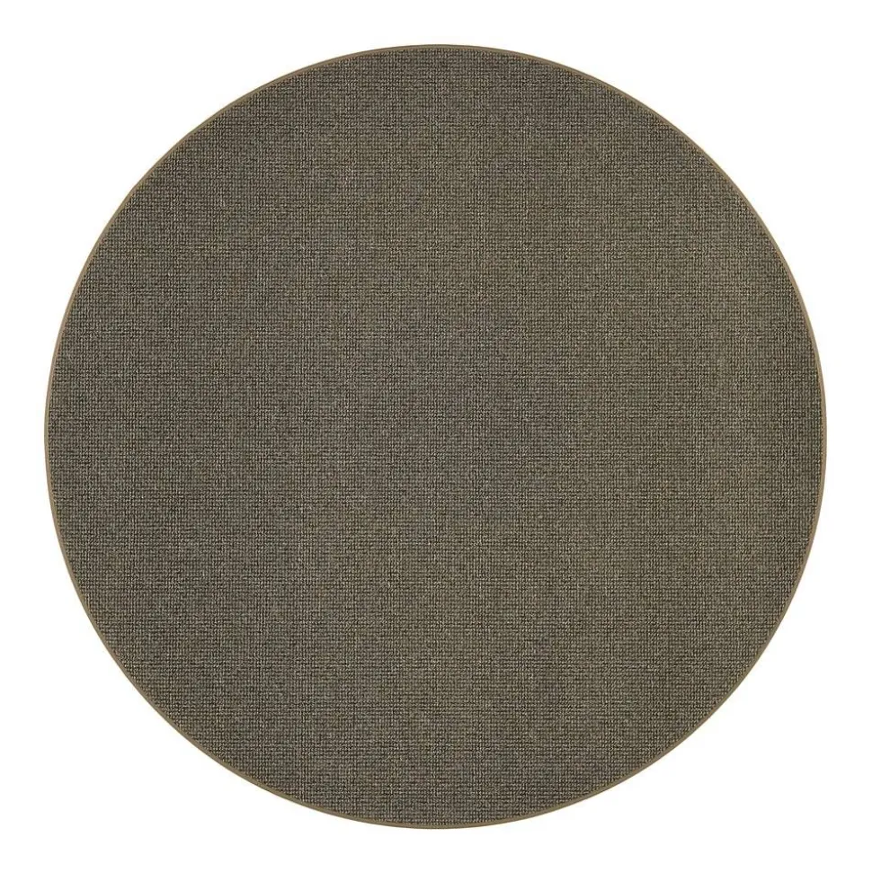 VM-Carpet matto Tweed ø 133 cm 25 vihreä