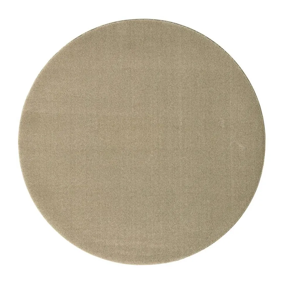 VM-Carpet Puuteri 164 oliivi, Ø 160 cm, kantti 5921