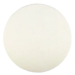 VM-Carpet Silkkitie, 131 valkoinen, Ø 133 cm, kantti 5417