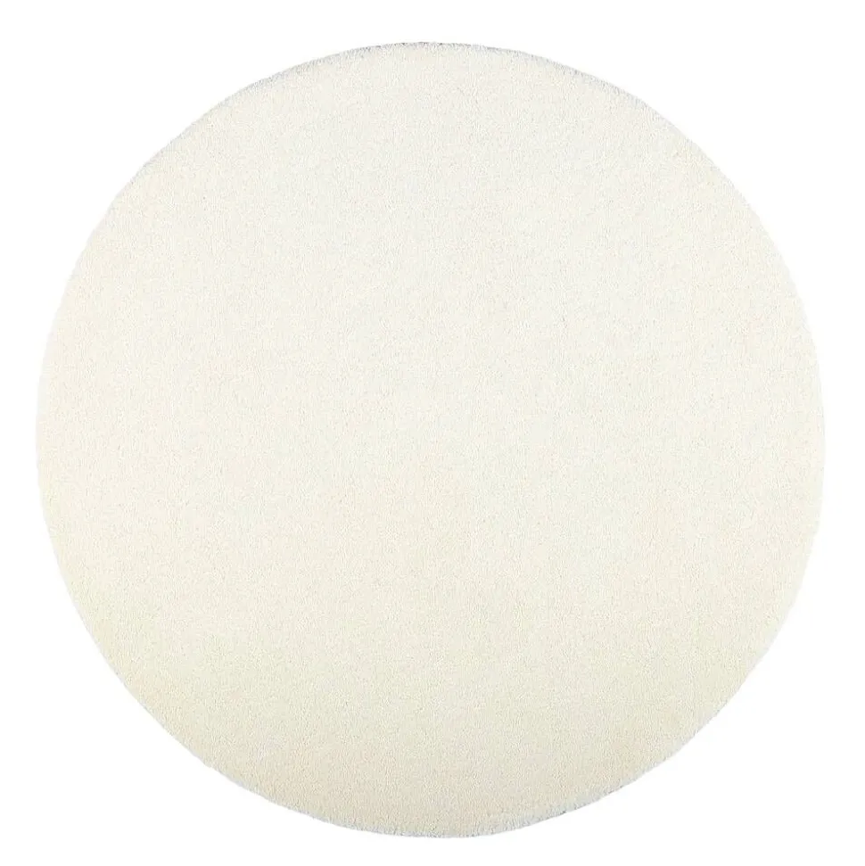 VM-Carpet Silkkitie, 131 valkoinen, Ø 133 cm, kantti 5417