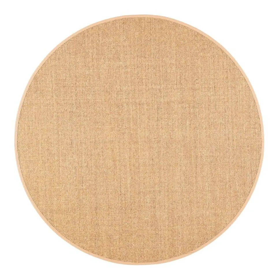 VM-Carpet Sisal, 50 natur, Ø 133 cm, kantti 32 B